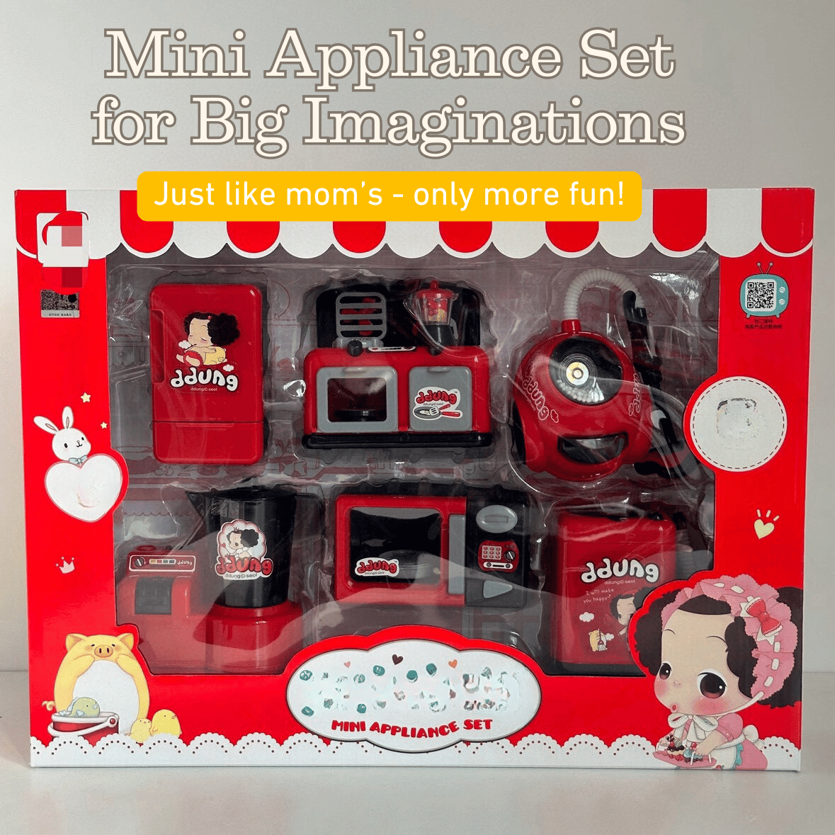 Little Home Heros Set Pretend Play Kitchen Appliances Toy Set for Kids Ages 3 to 12